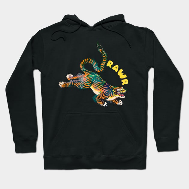 Rawr Hoodie by VultureVomitInc